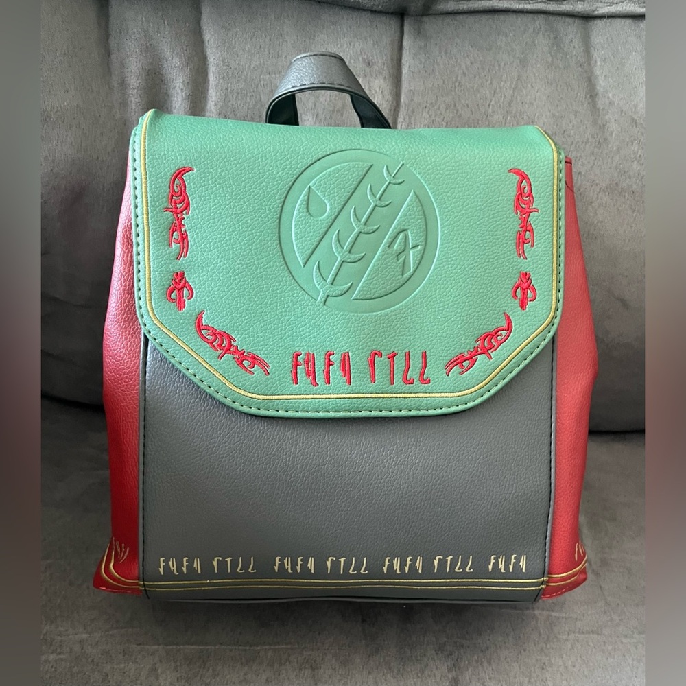 Star Wars Boba Fett Danielle Nicole Backpack NWT